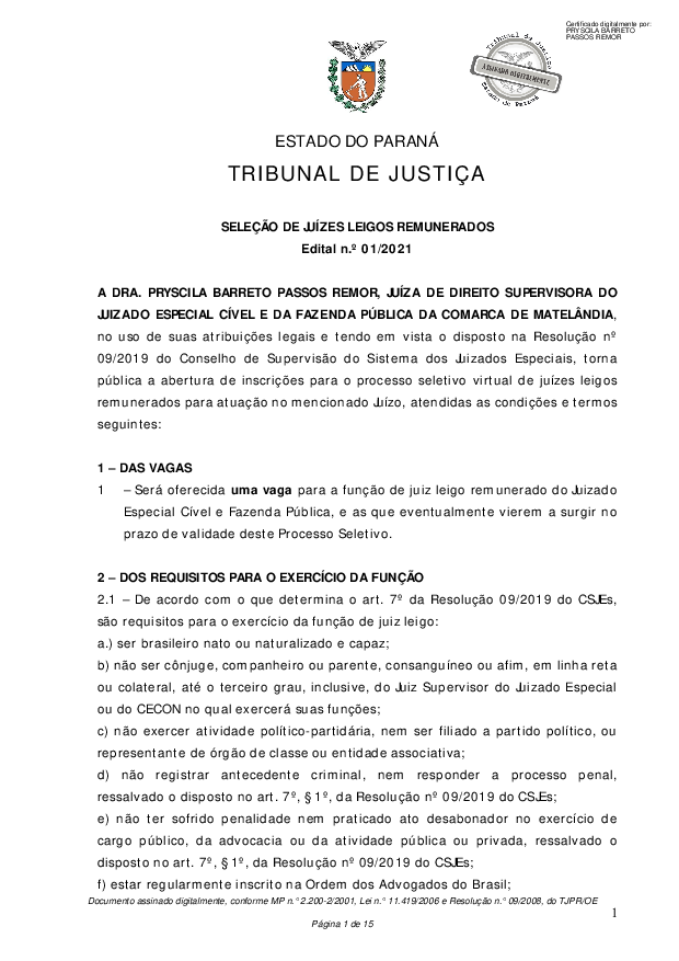 Disponibilizado em 13/10/2021